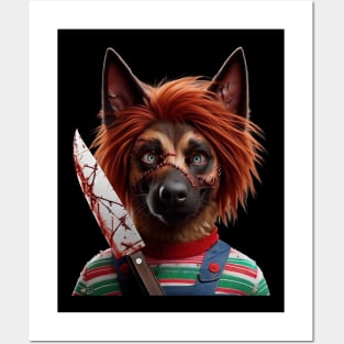 Chuckie Doggie Posters and Art